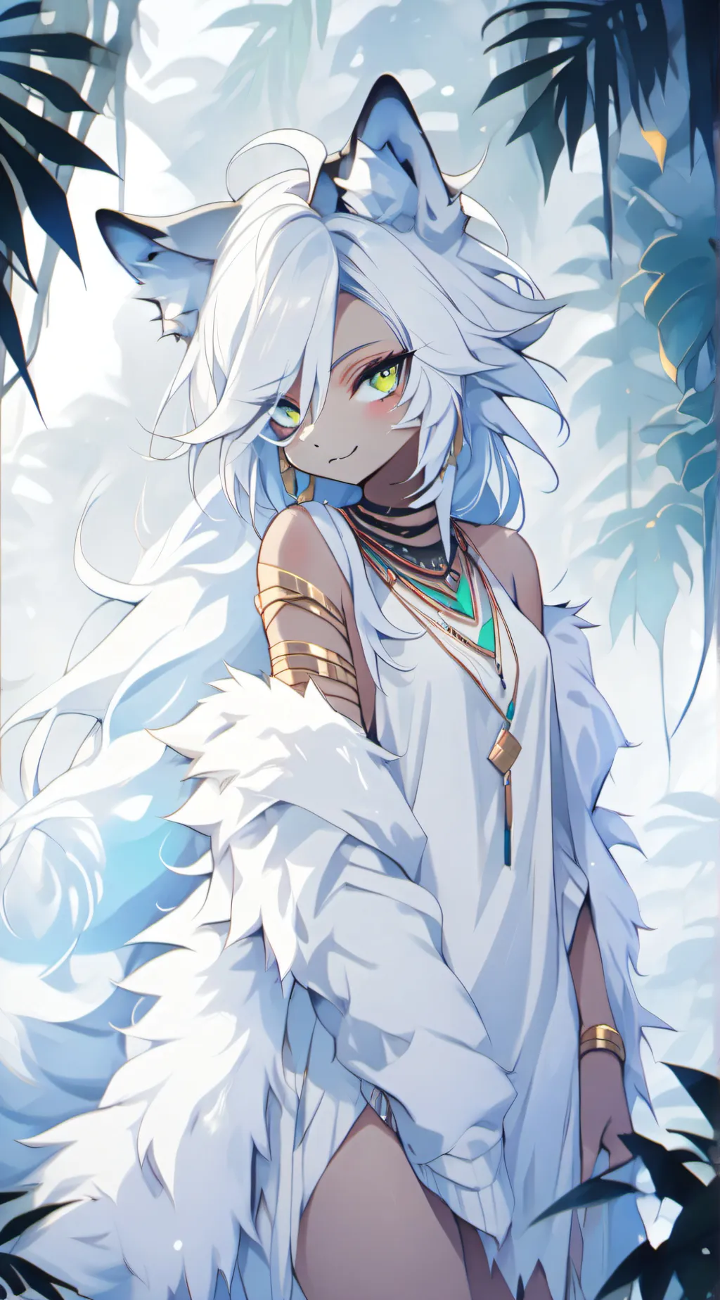 ai character: Lumi background