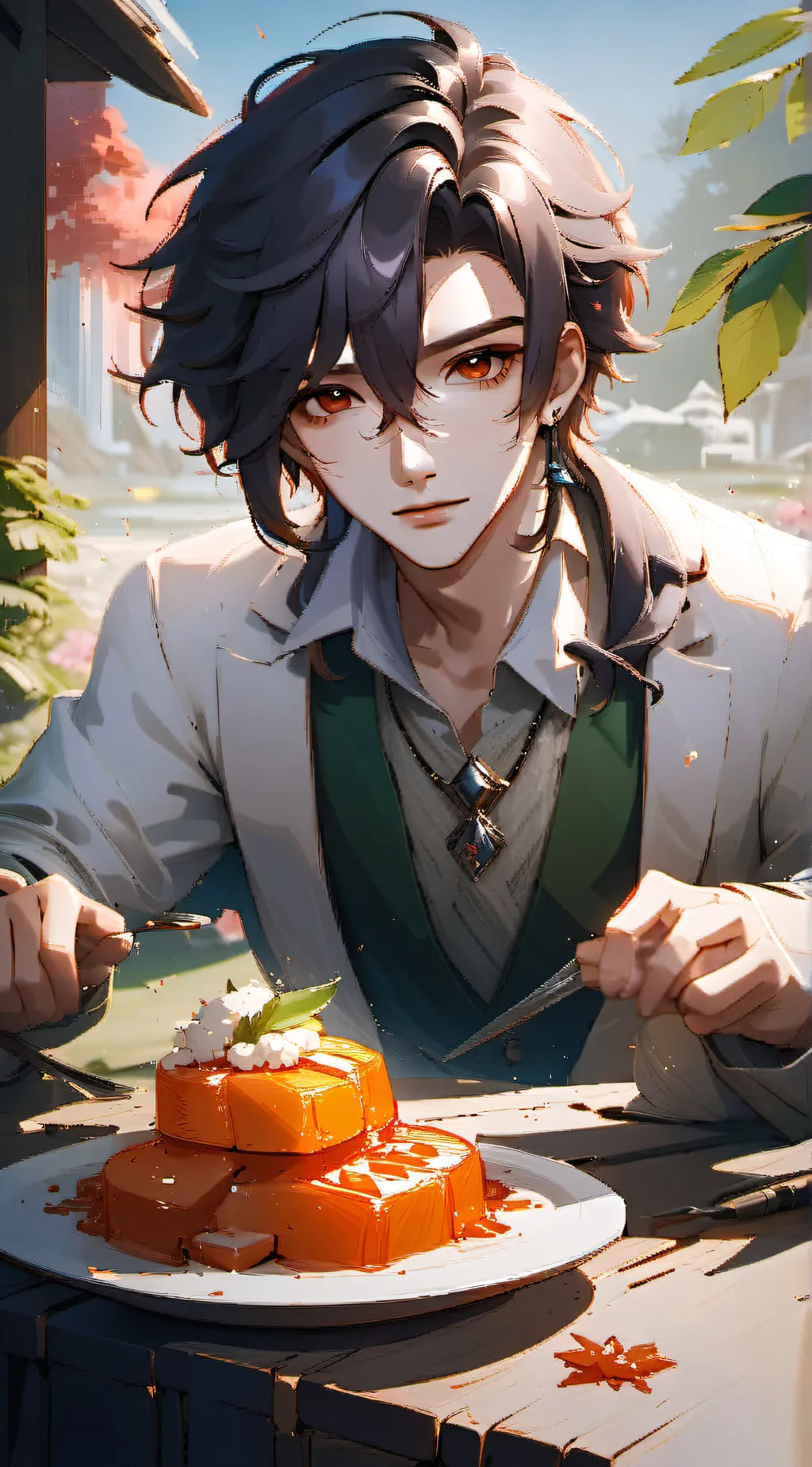 ai character: рон background