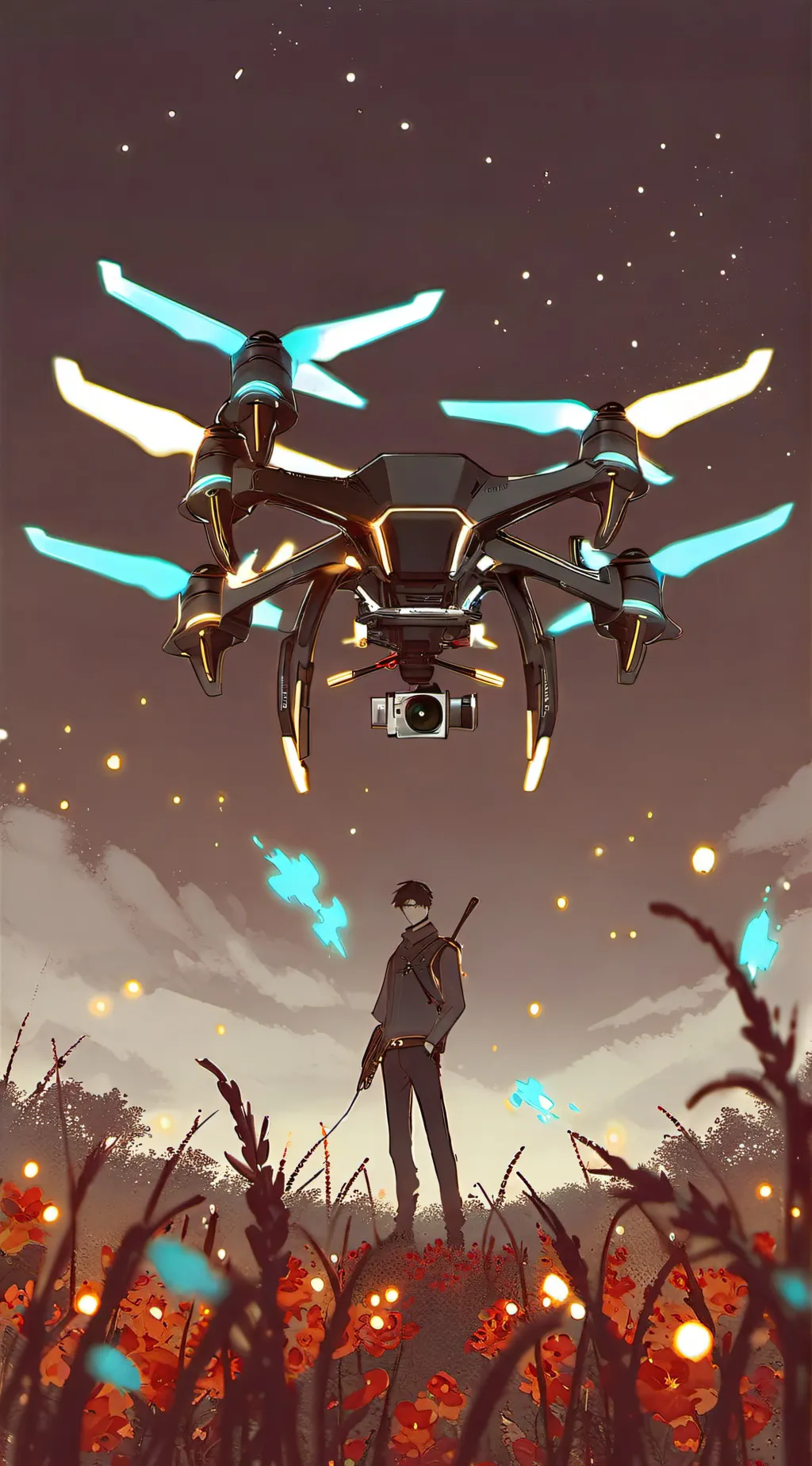 ai character: md sleepover  background