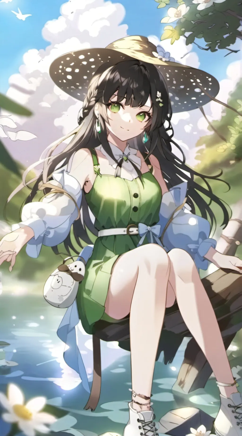 ai character: Marie background