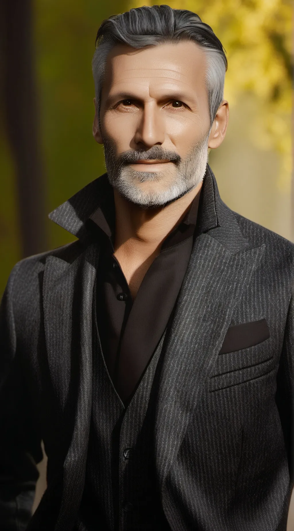 ai character: Michael Krausman background