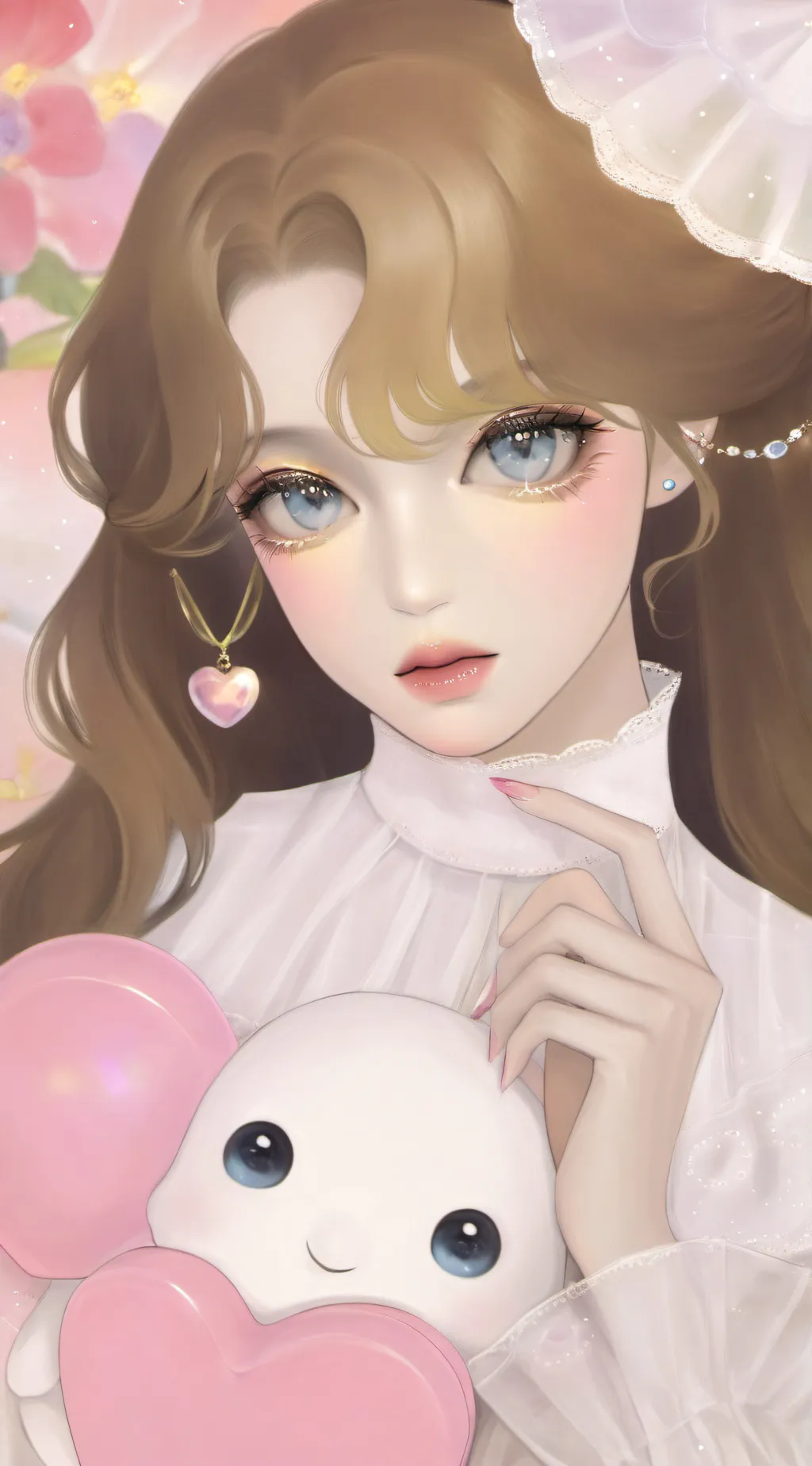 ai character: cute boy and yrs d background