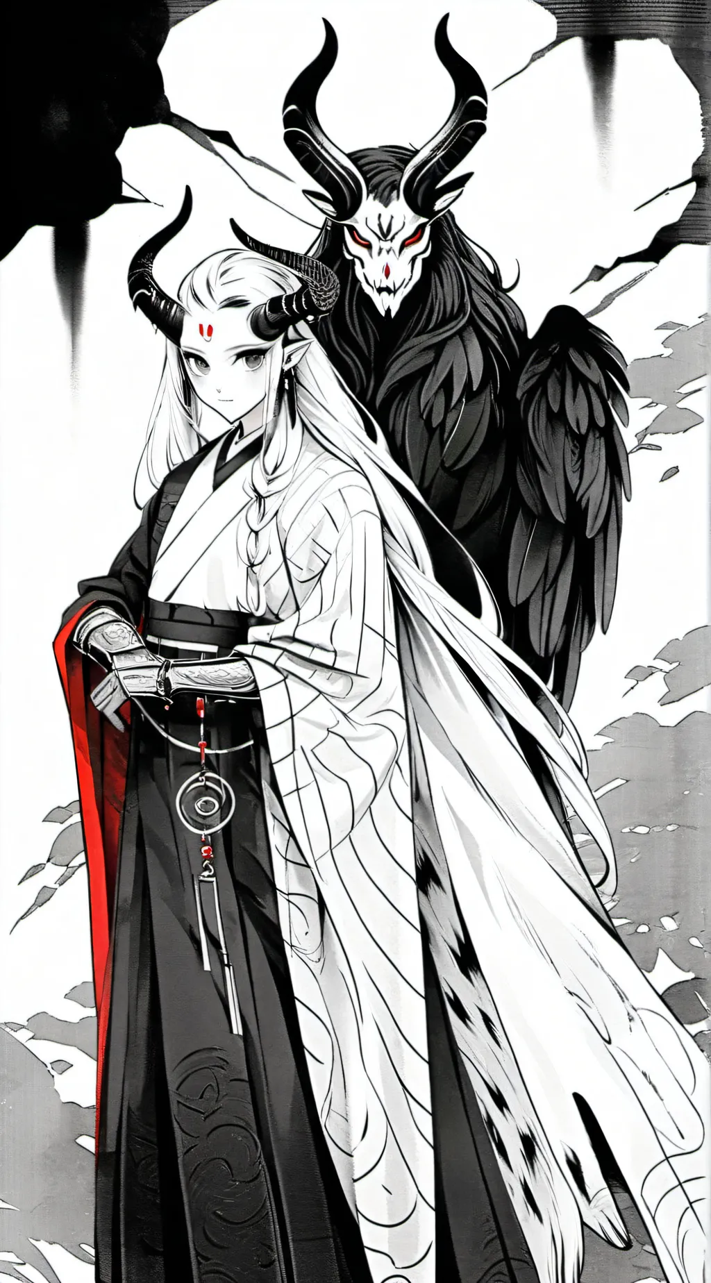 ai character: Idk\DEMON?! background