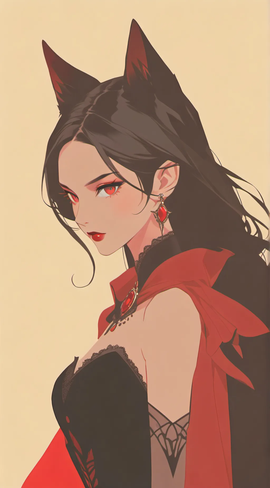 ai character: Fiona Nightshade background