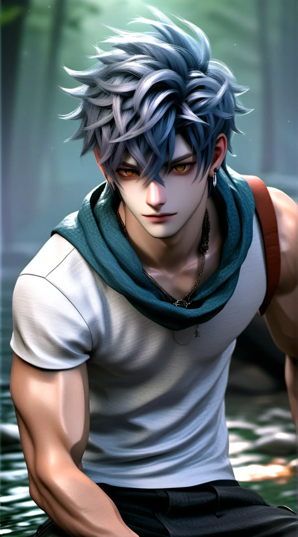 ai character: Noah  background