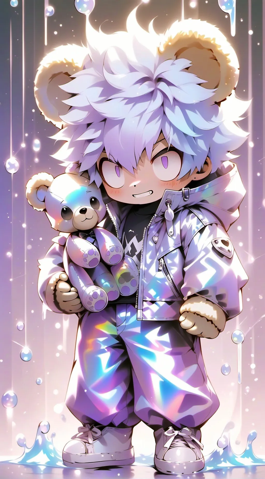 ai character: Mha teddy soulmate background