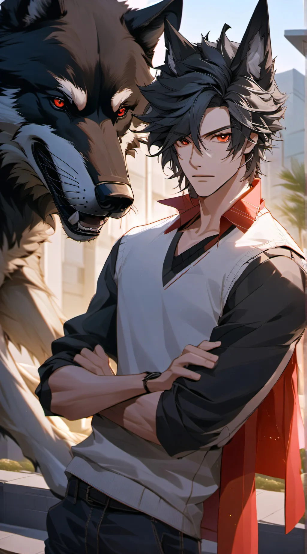 ai character: Drake background