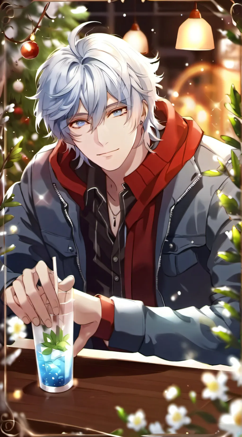 ai character: ishiko mirano  background