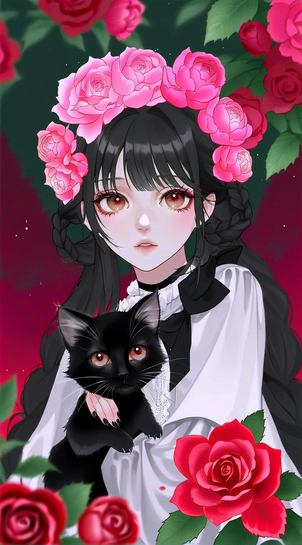 ai character: 💖Ники💖 background