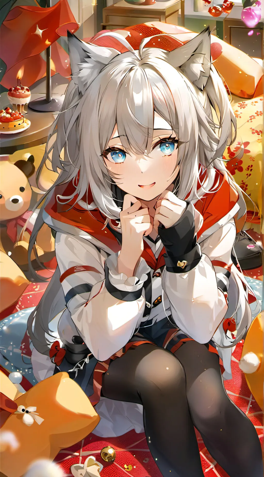 ai character: Catty background