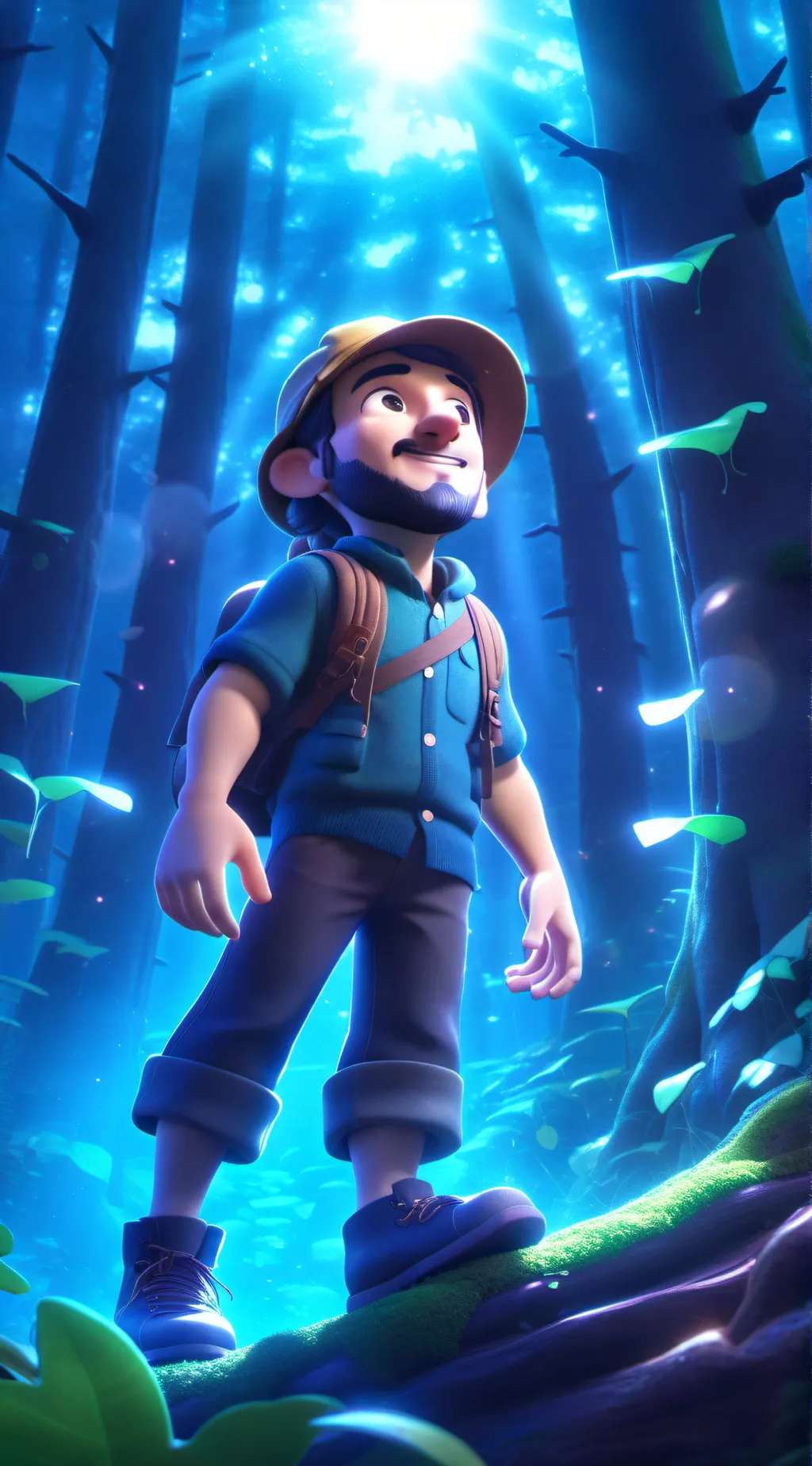 ai character: Rex background