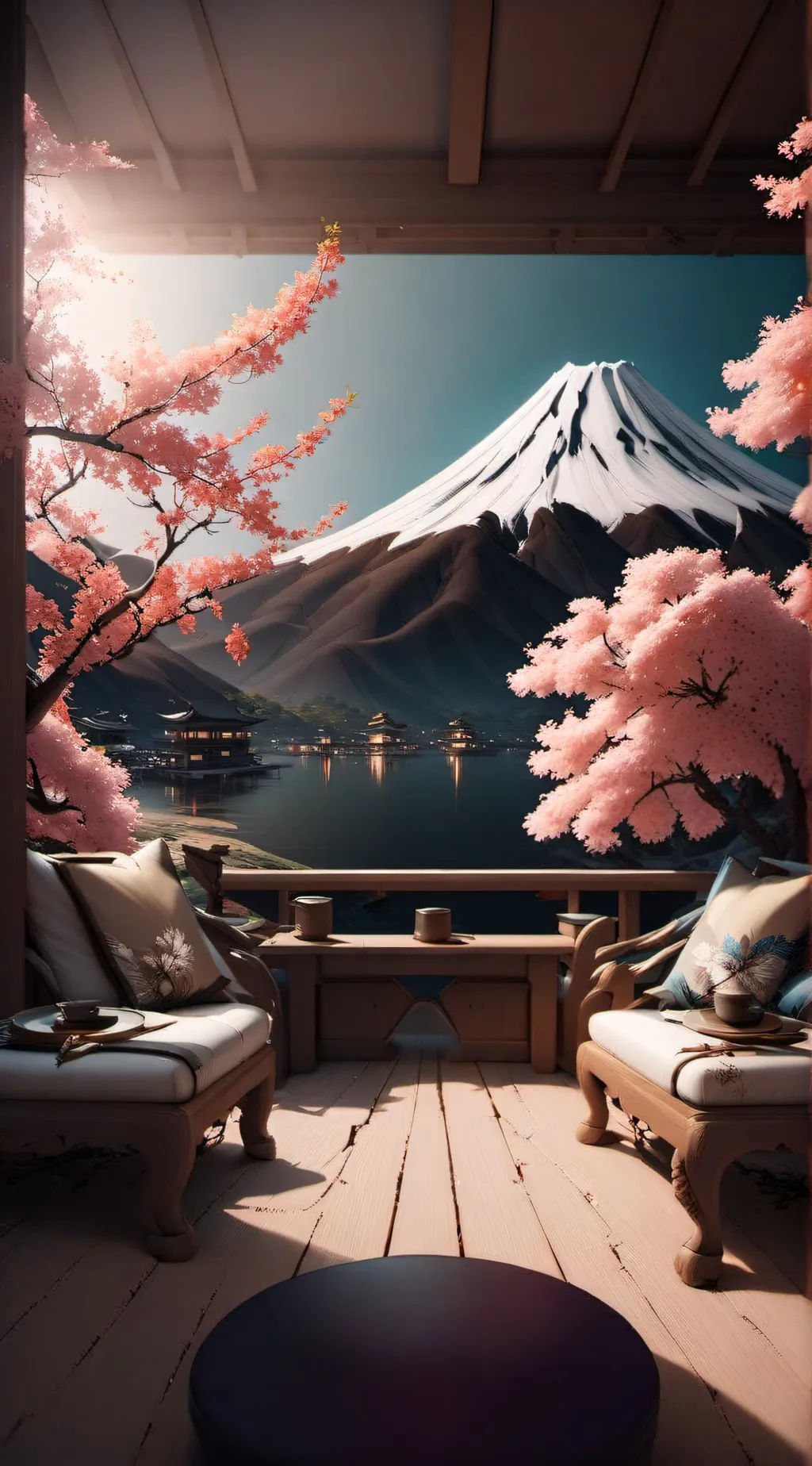 ai character: tengen x zenitsu  background