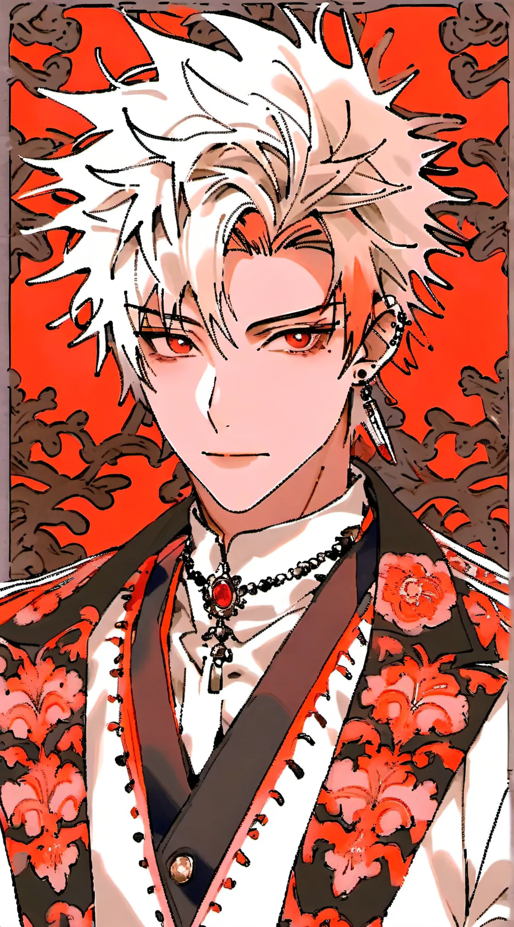 ai character: katisuki bakugo background