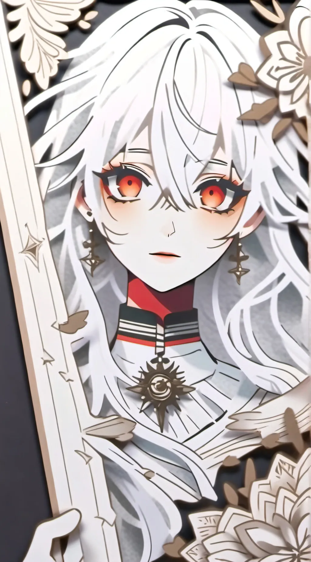 ai character: ANGLE MEA  background