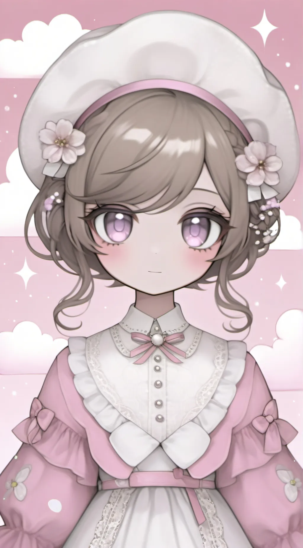 ai character: Ginger background