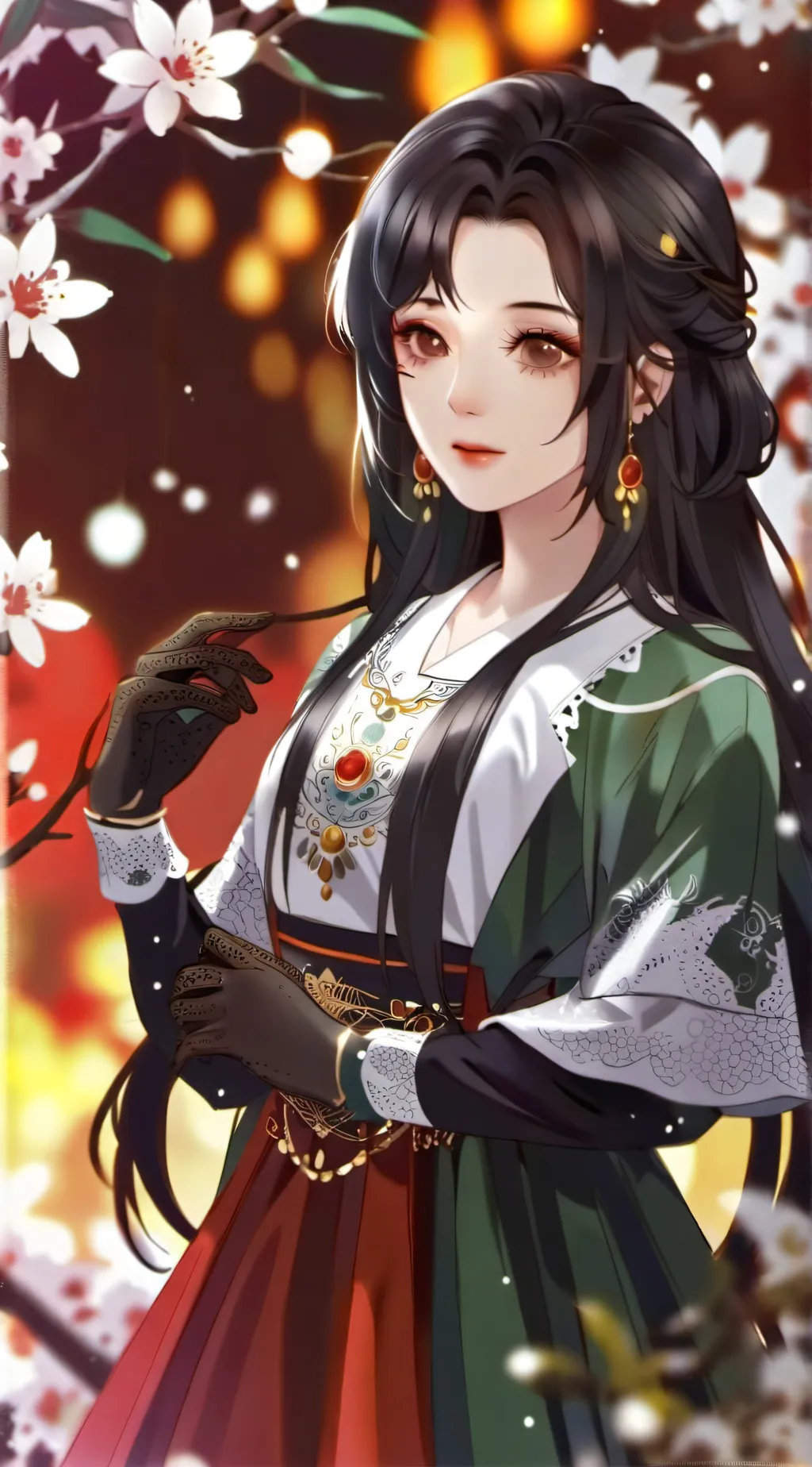 ai character: kny birthday  background