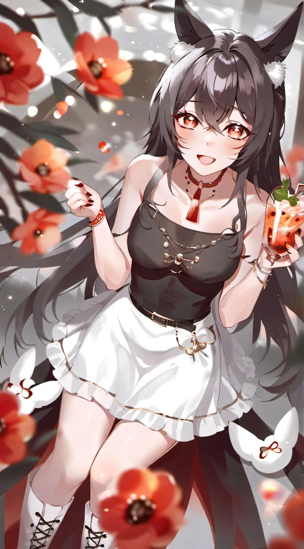 ai character: Аня background