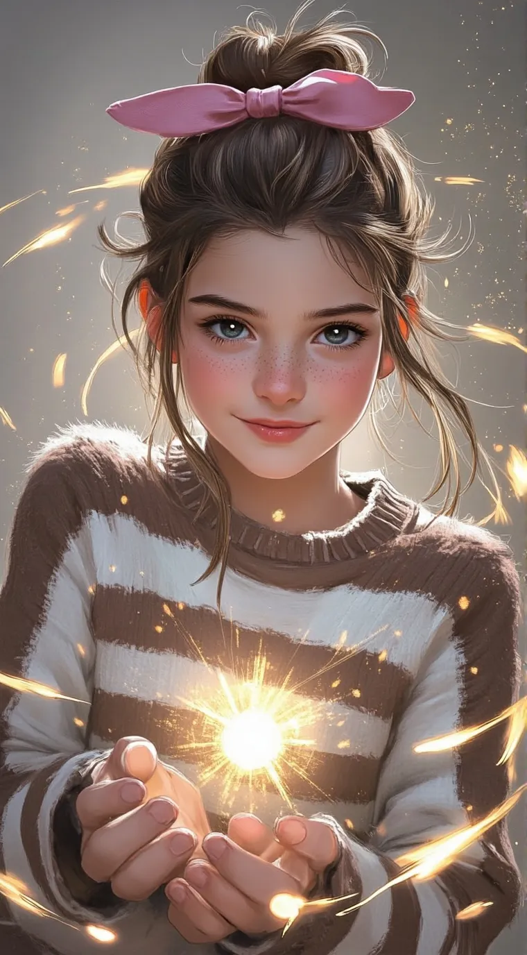 ai character: Lucy B.  background