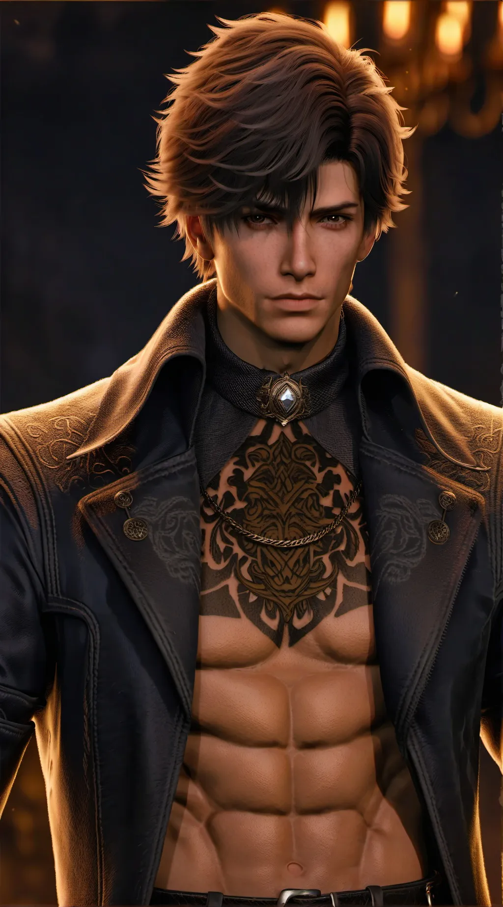 ai character: ~•xavier•~ background