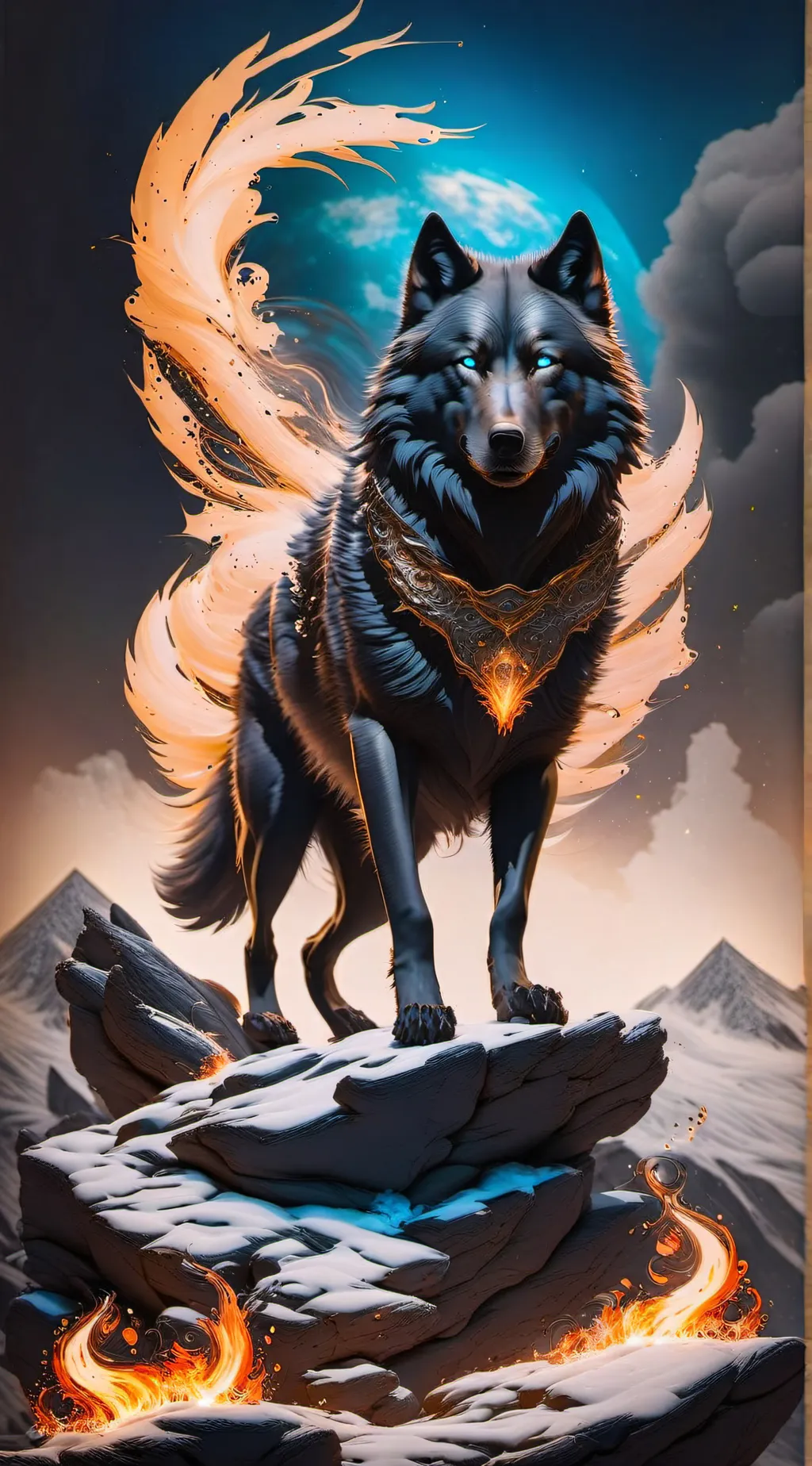 ai character: 🔥Gazer🔥 background