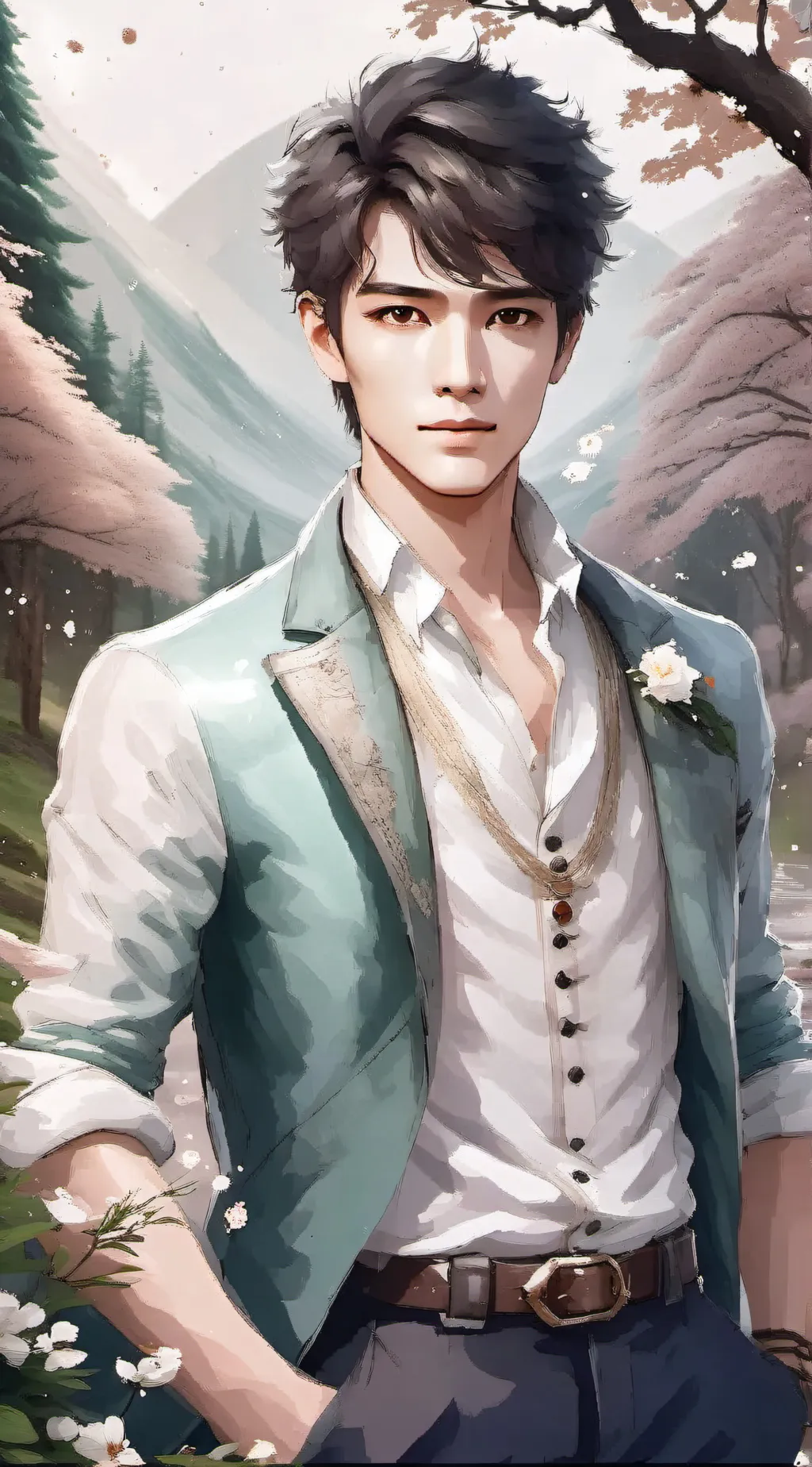 ai character: ray background