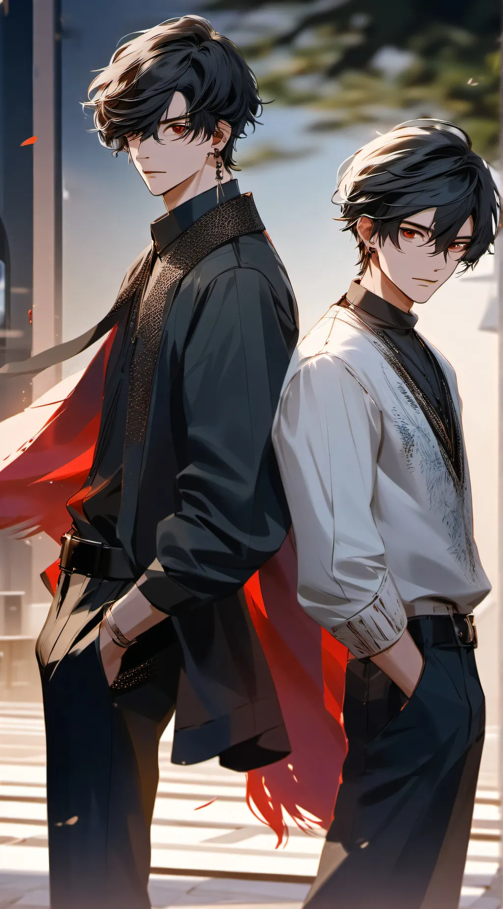 ai character: Your 2 husbands background