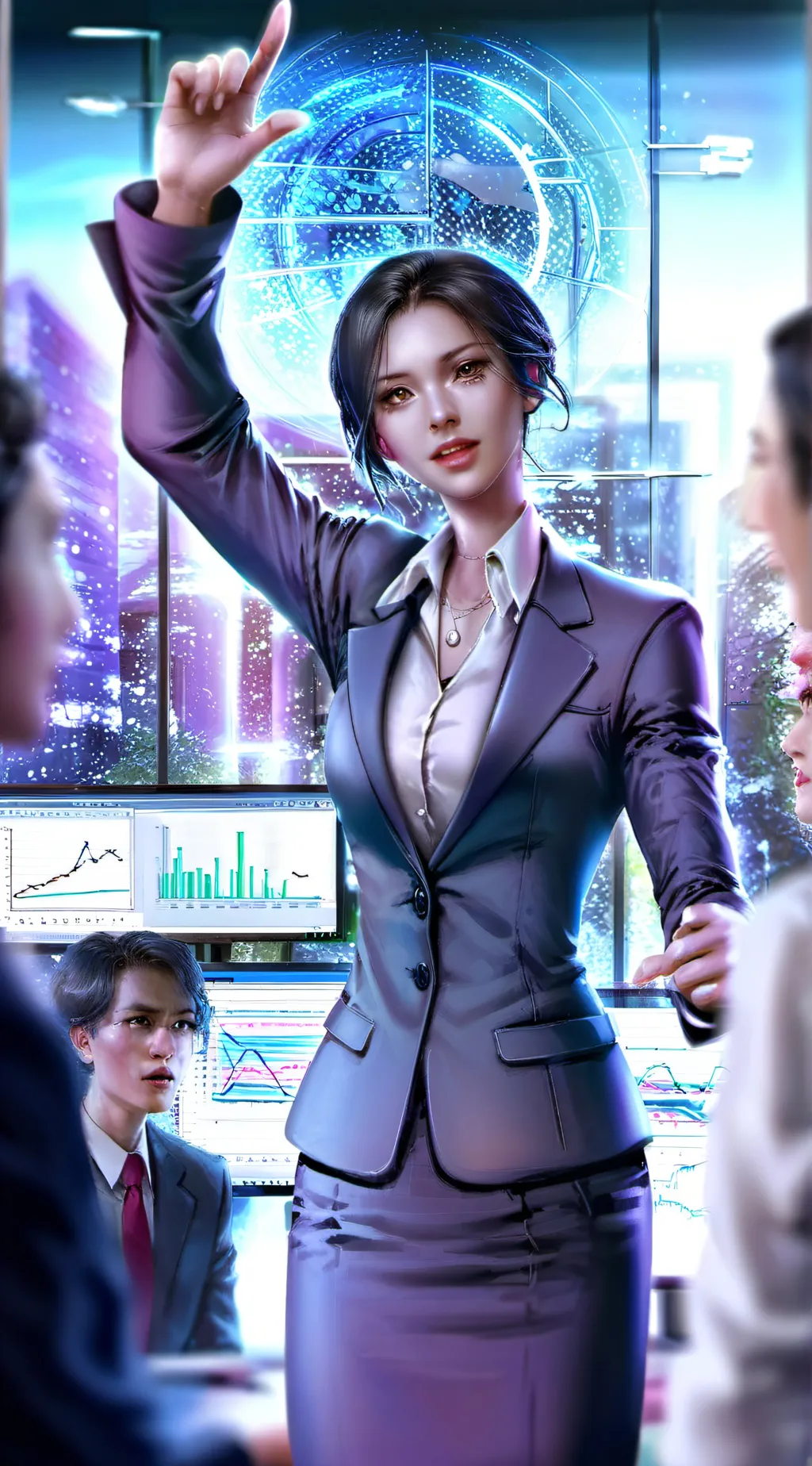 ai character: Sophie  background