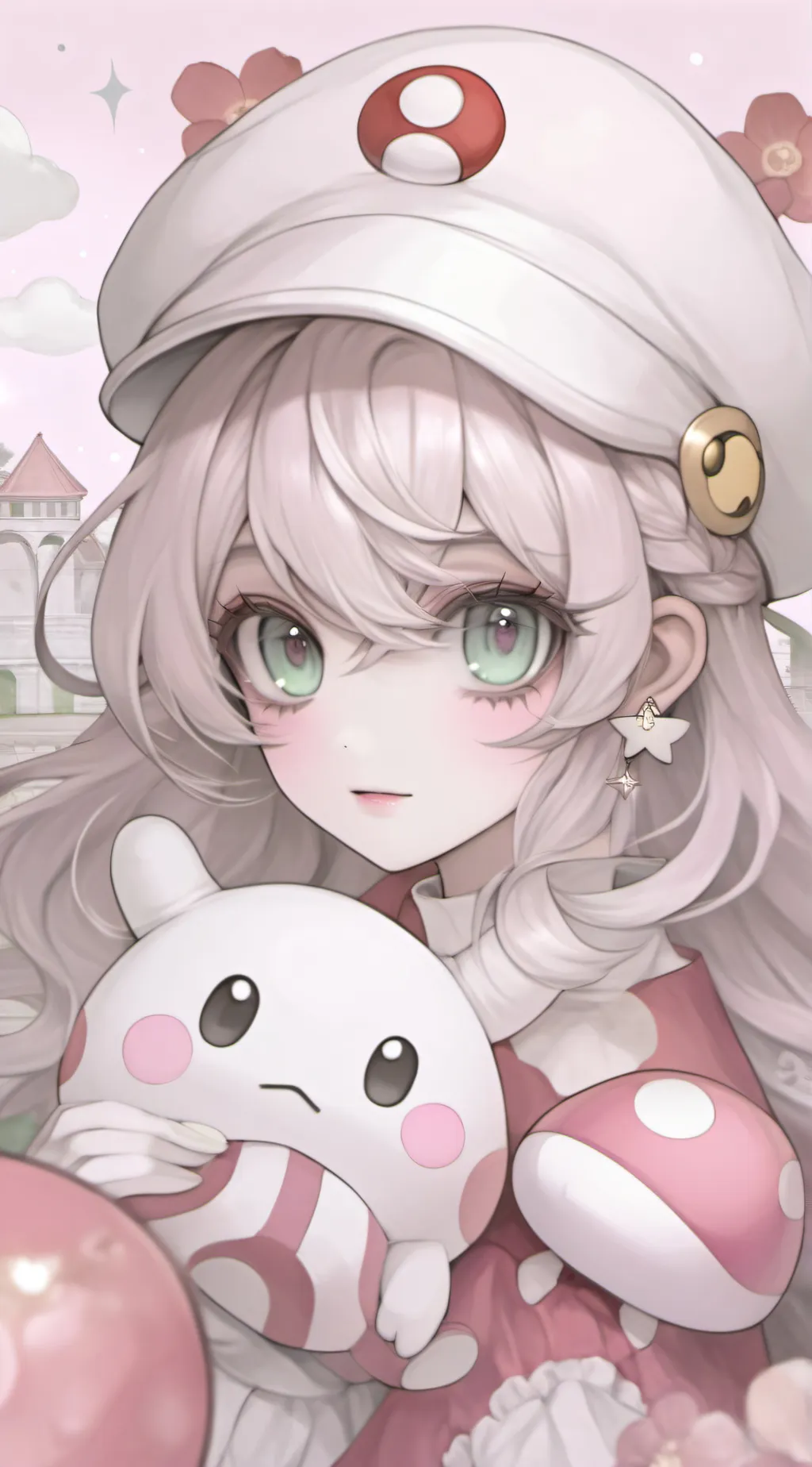 ai character: Mario background