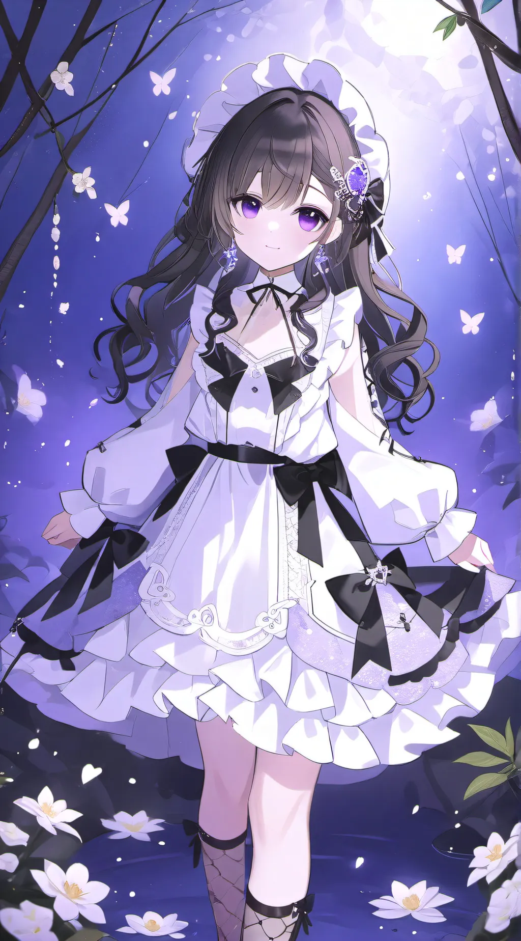 ai character: sick/ Usagi background