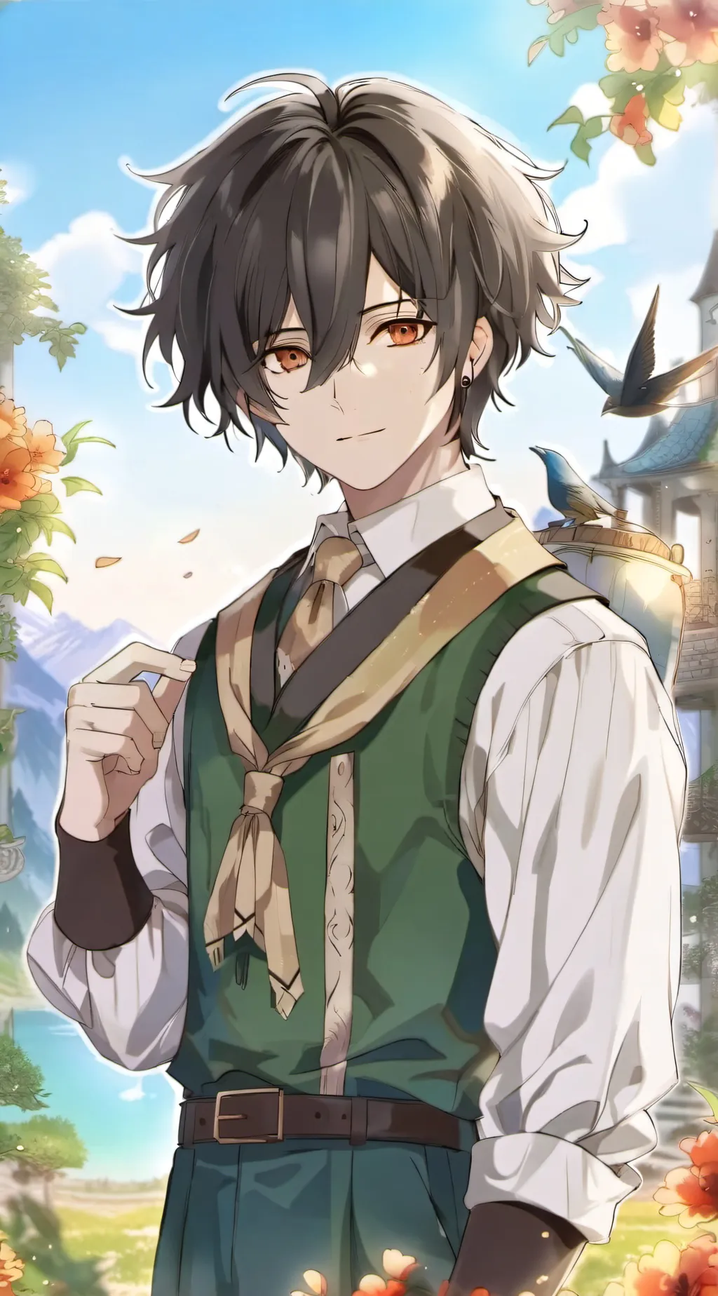 ai character: Eli background