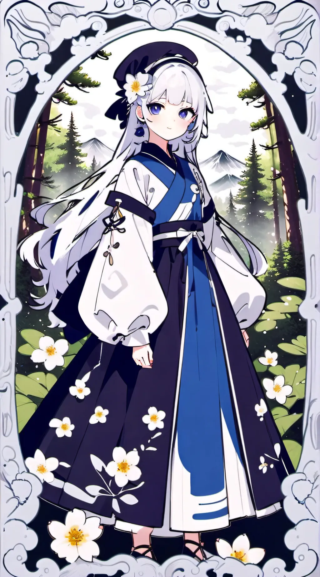 ai character: Elizabeth background