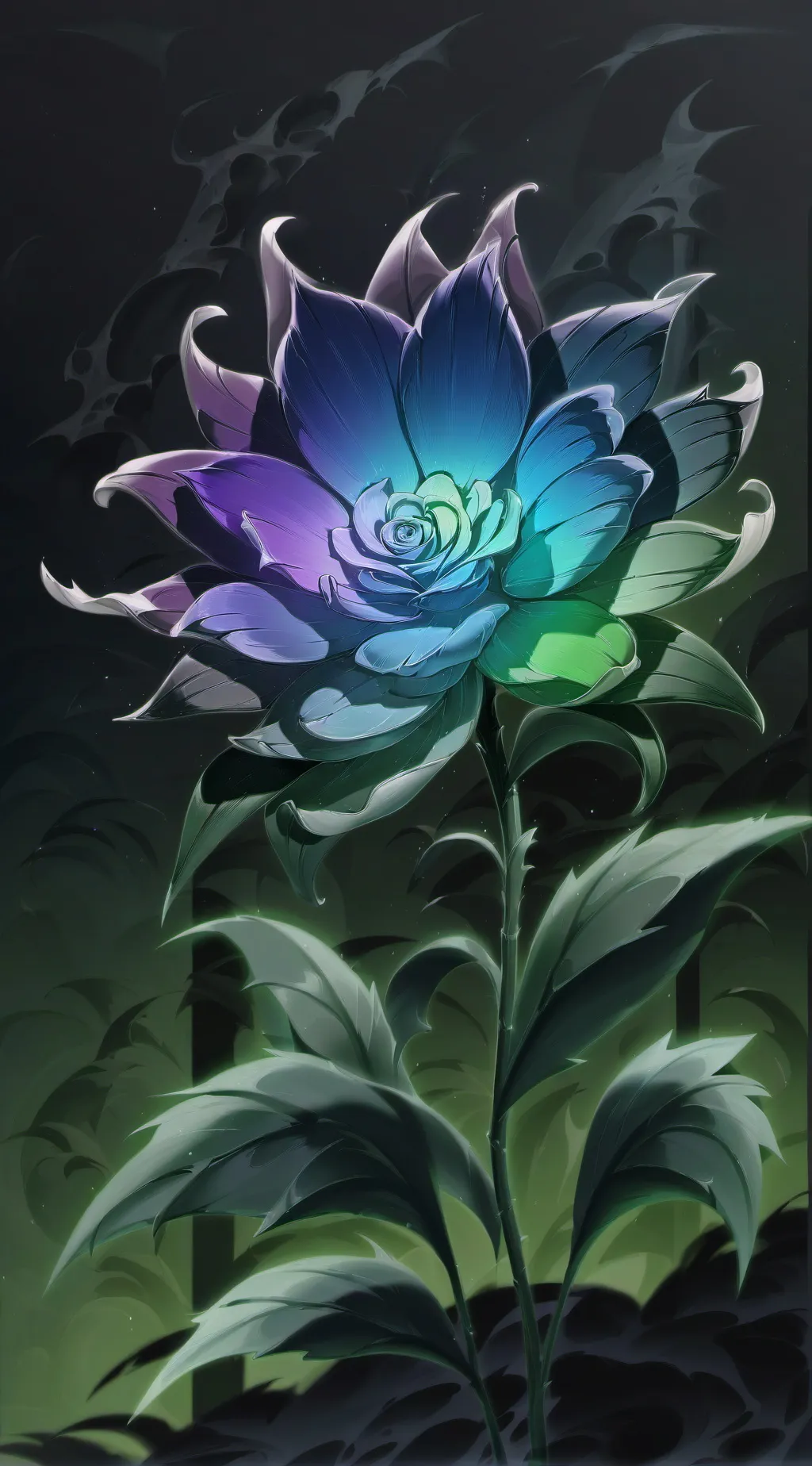 ai character: dandys world background