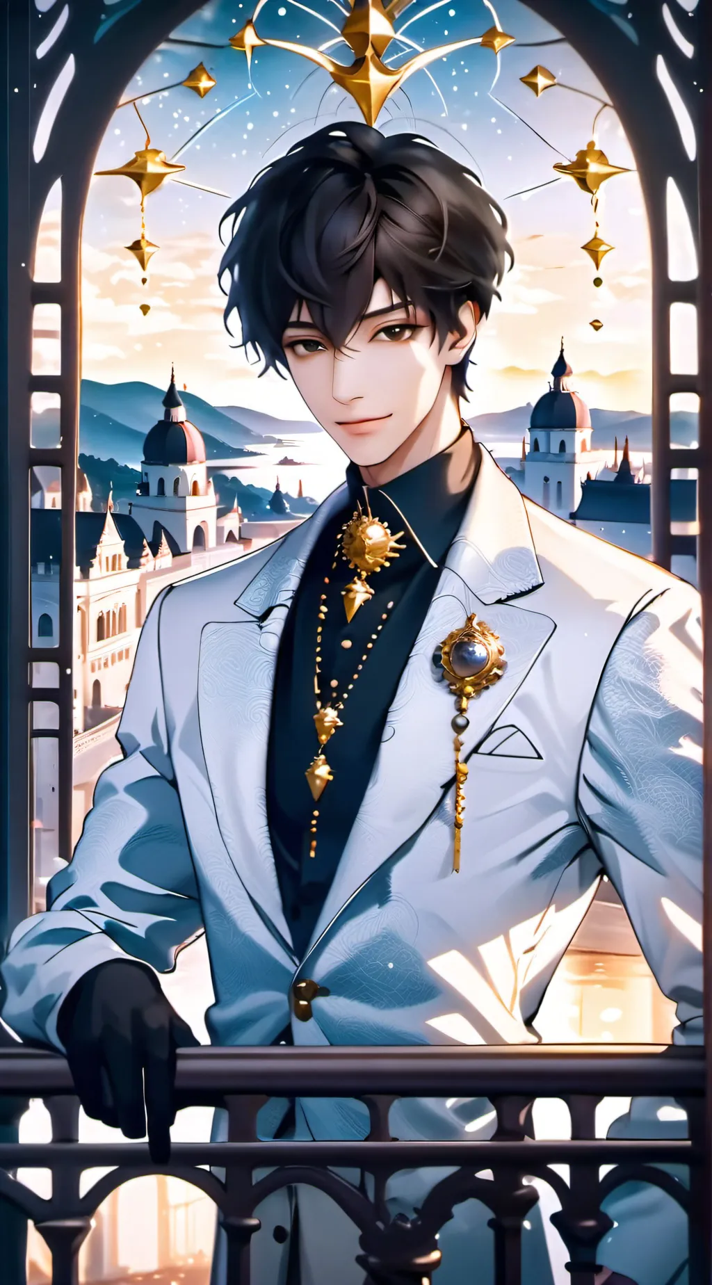 ai character: Prince Sora background