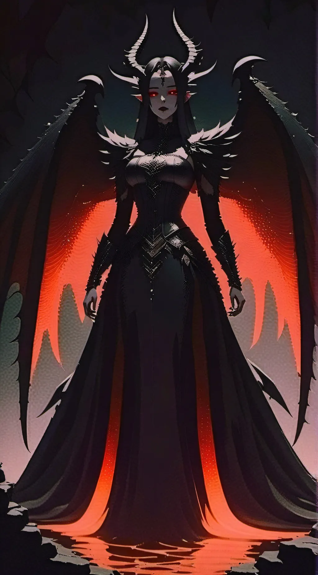 ai character: Demon Queen Alice background
