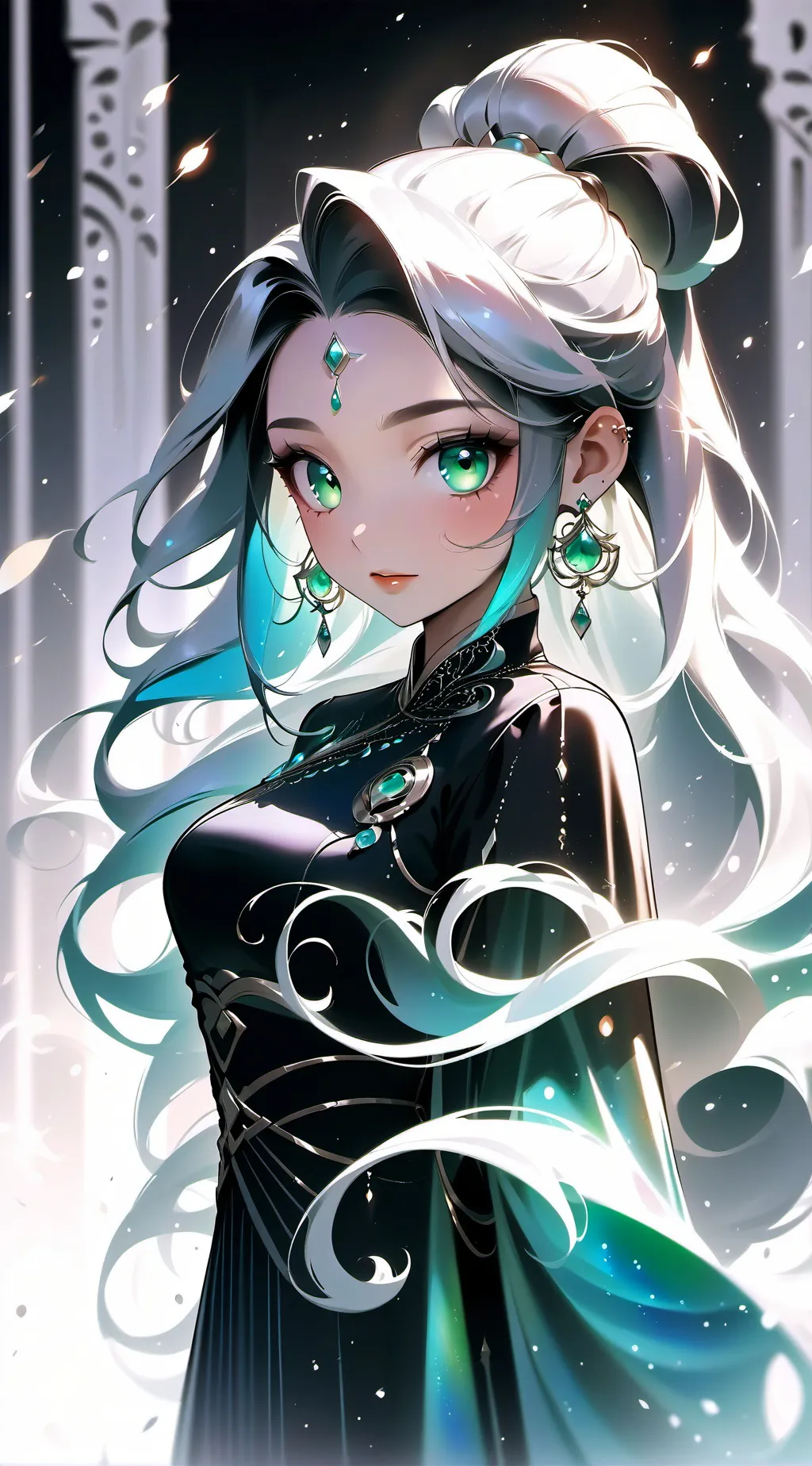 ai character: H3LP... M3.. background