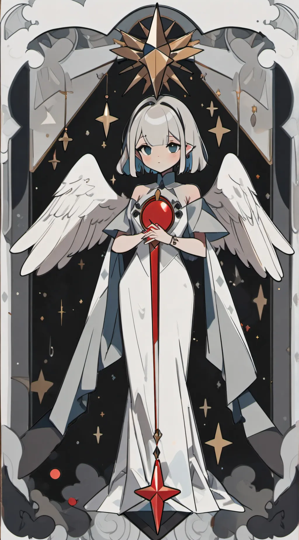 ai character: Angel Dust background