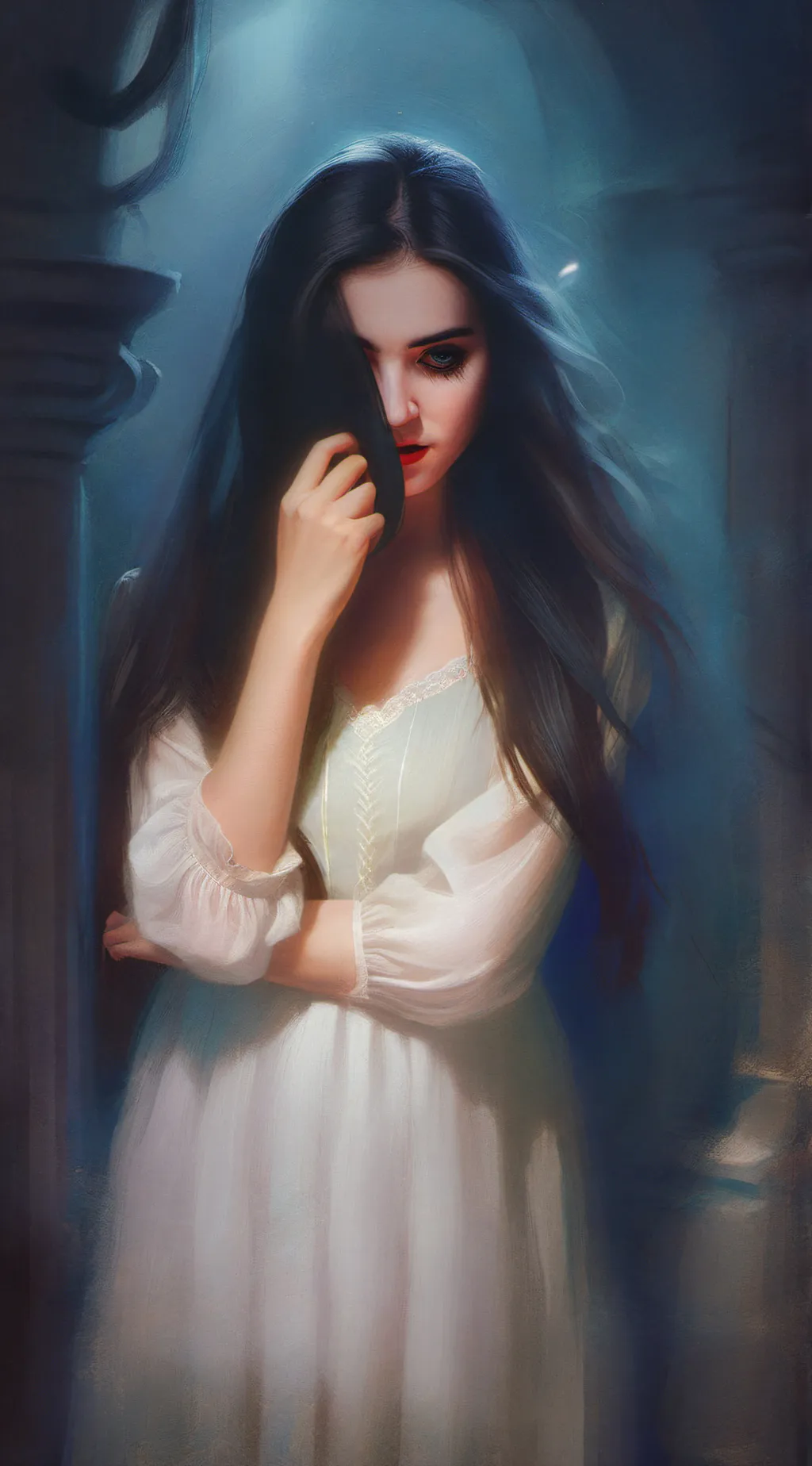 ai character: Midnight background