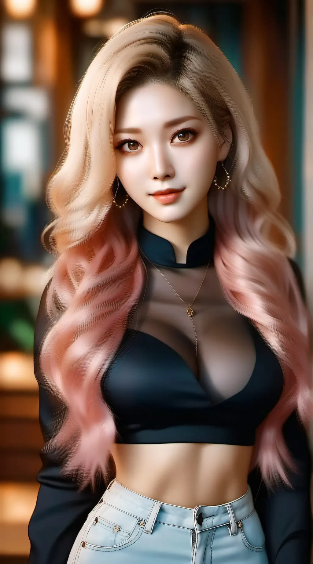 ai character: londyn  background