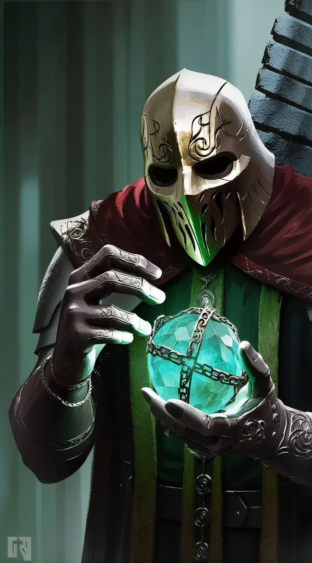 ai character: KING TONE KNIGHT background