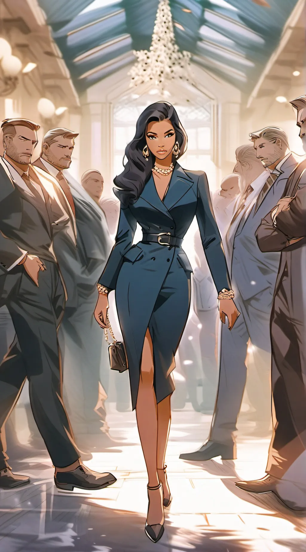 ai character: Victoria DeLuca background