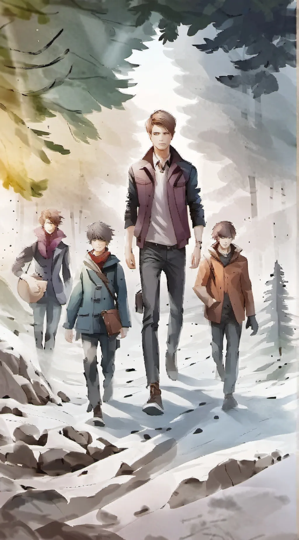 ai character: evan afton background