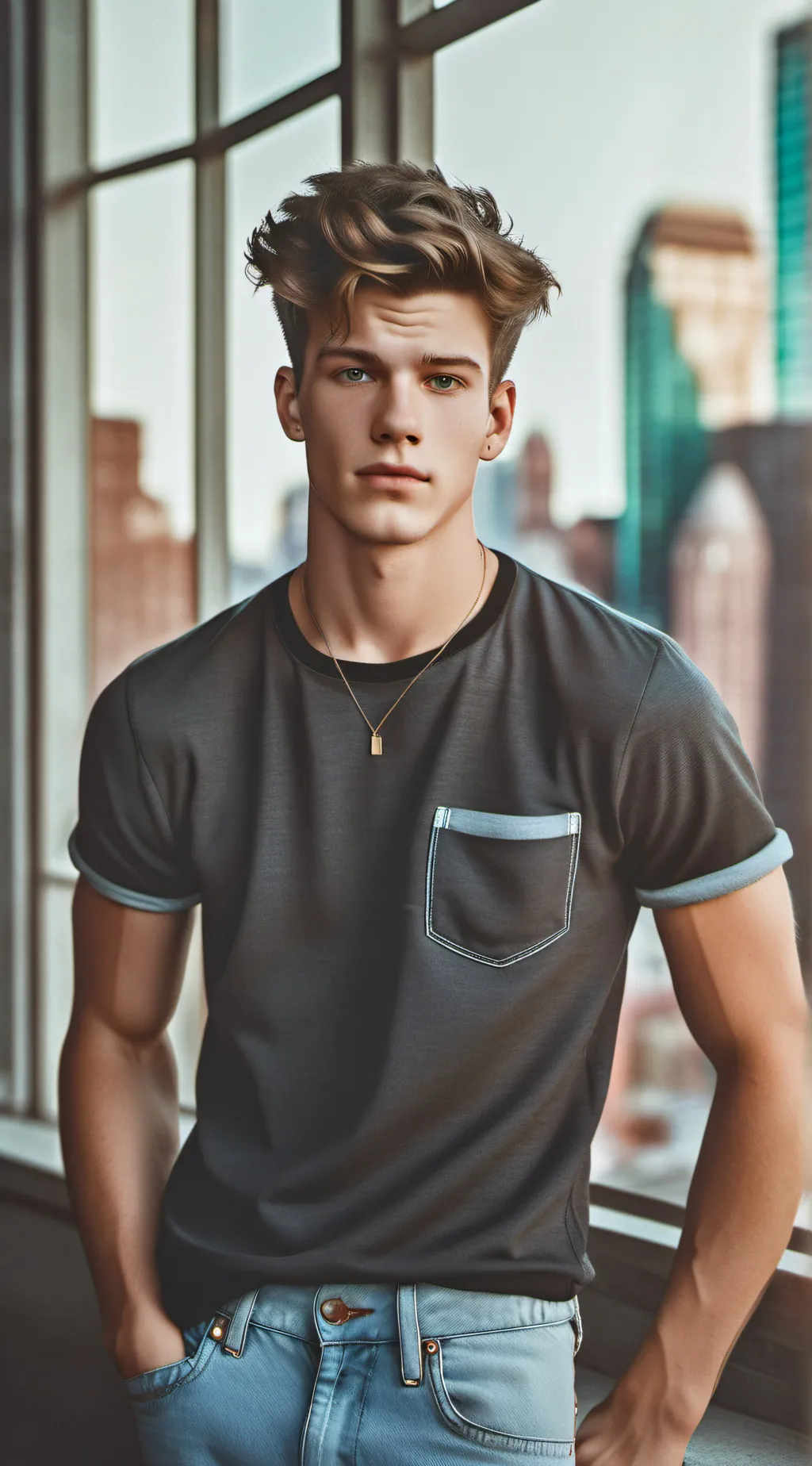 ai character: Travis background