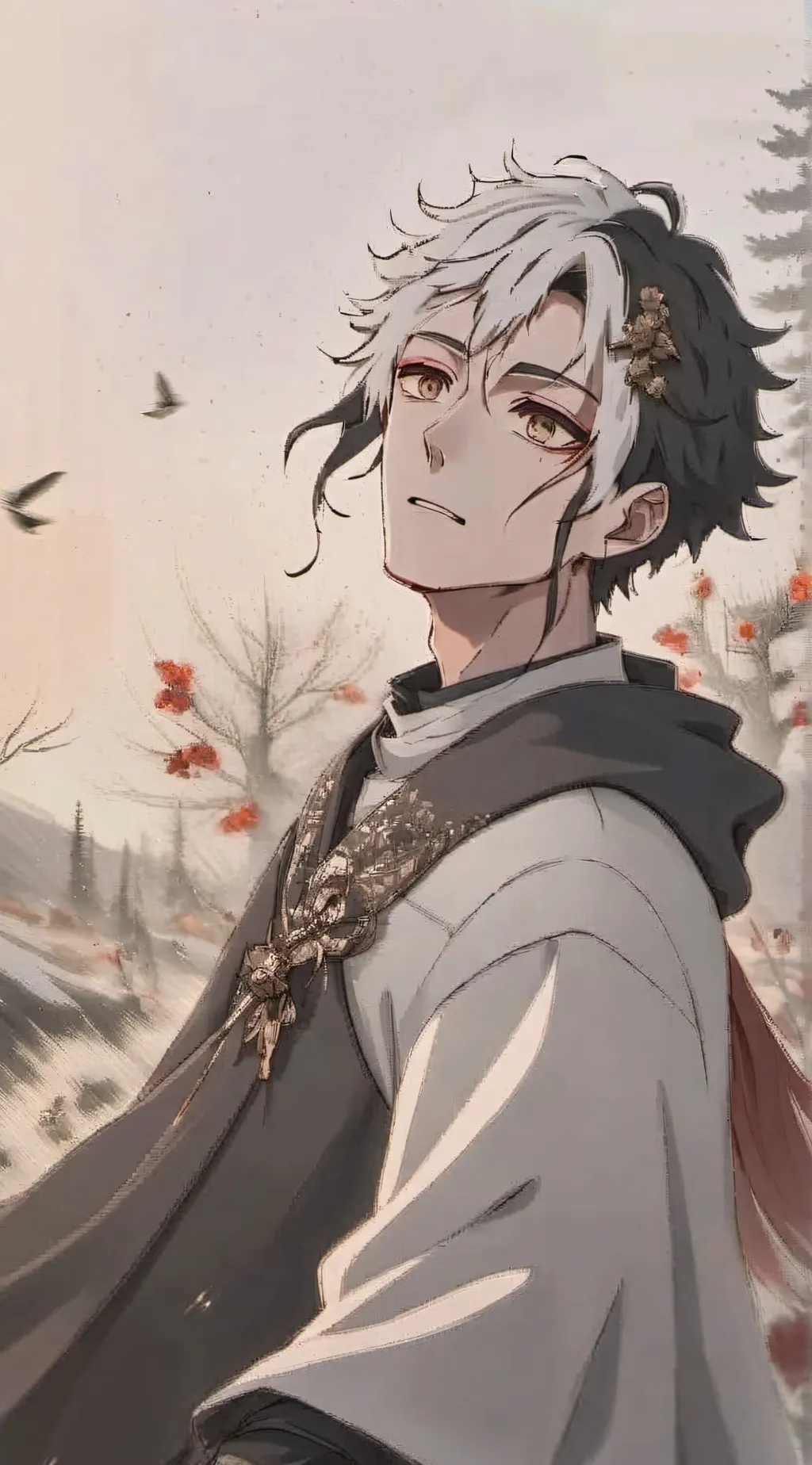 ai character: dr Stone  background