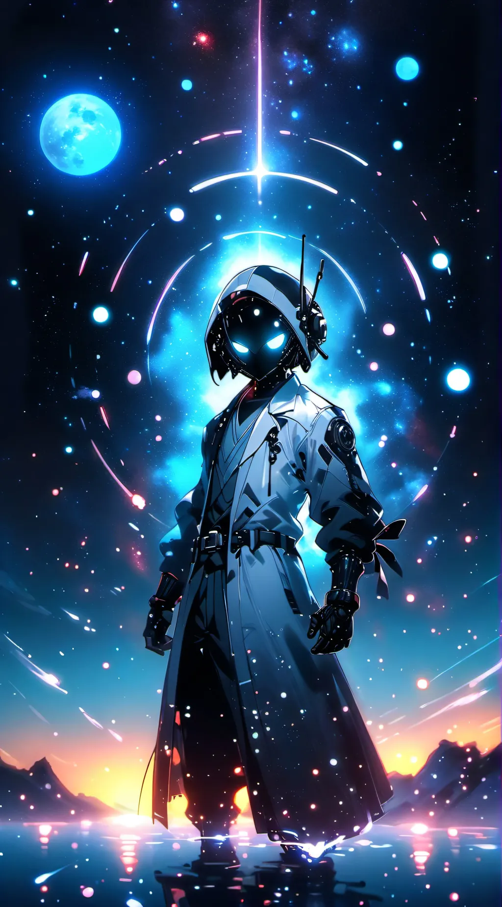 ai character: Droid  background