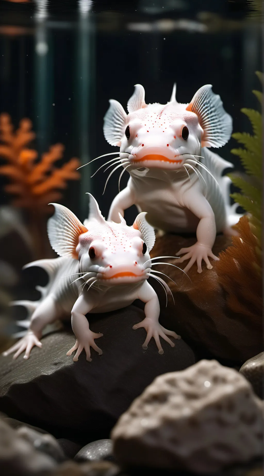 ai character: axy and electro background