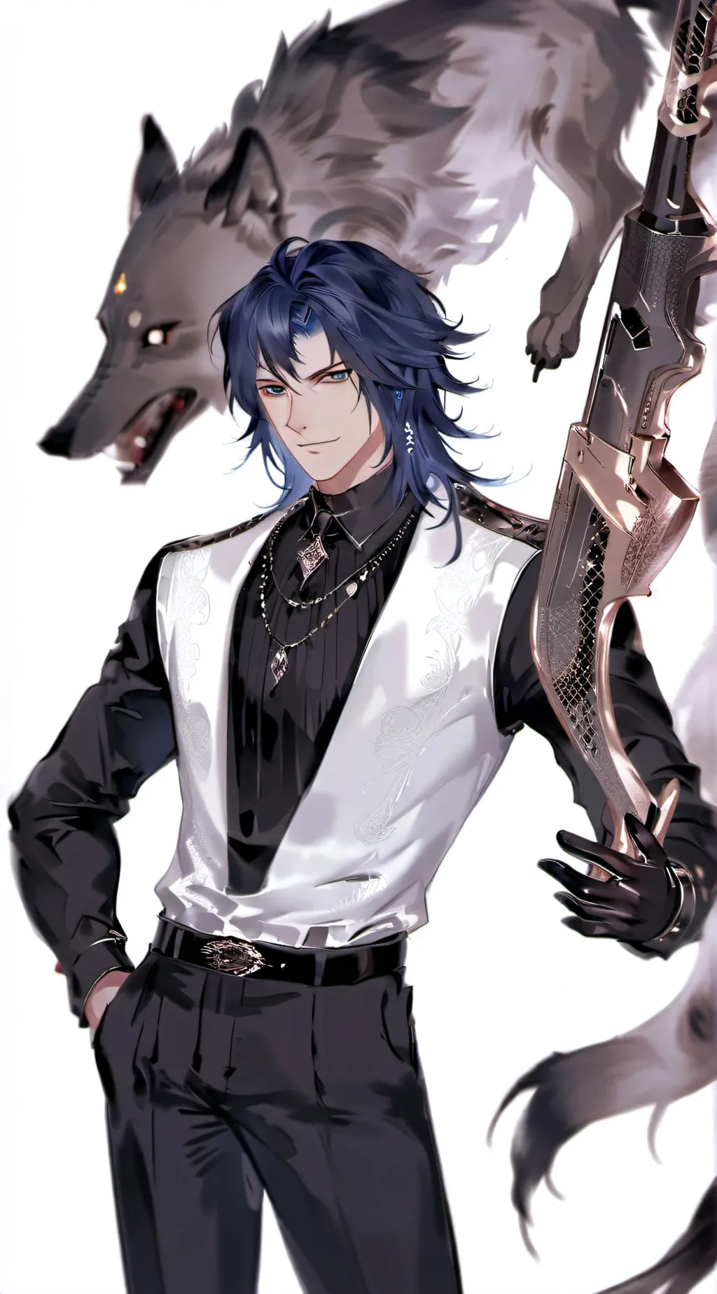 ai character: Saber background