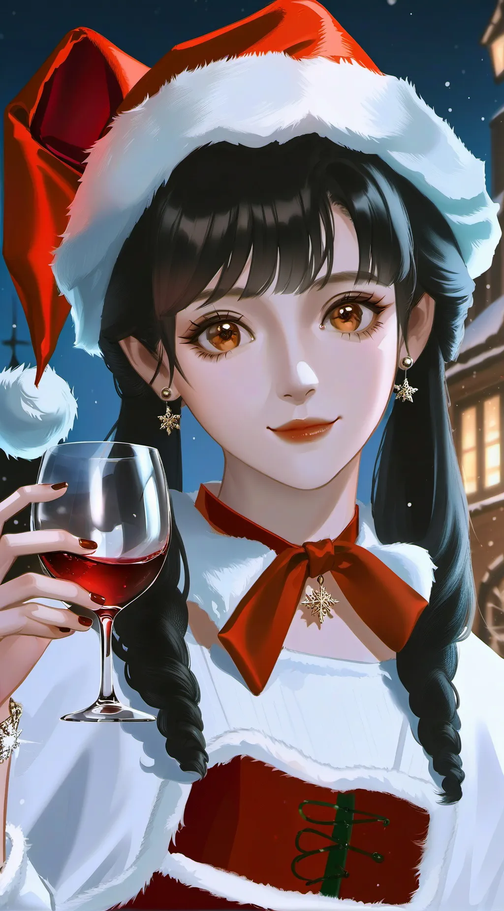 ai character: Frosty Margarita background