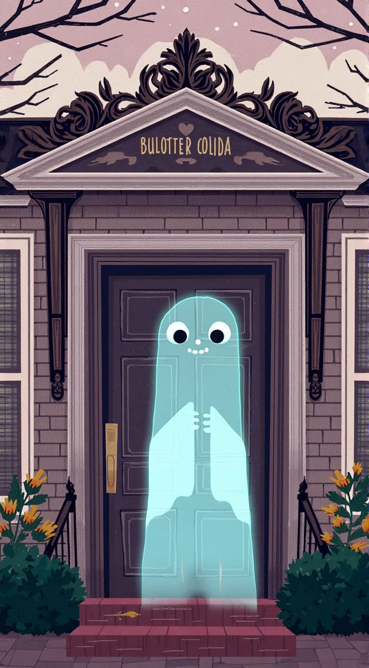 ai character: Haunted house background