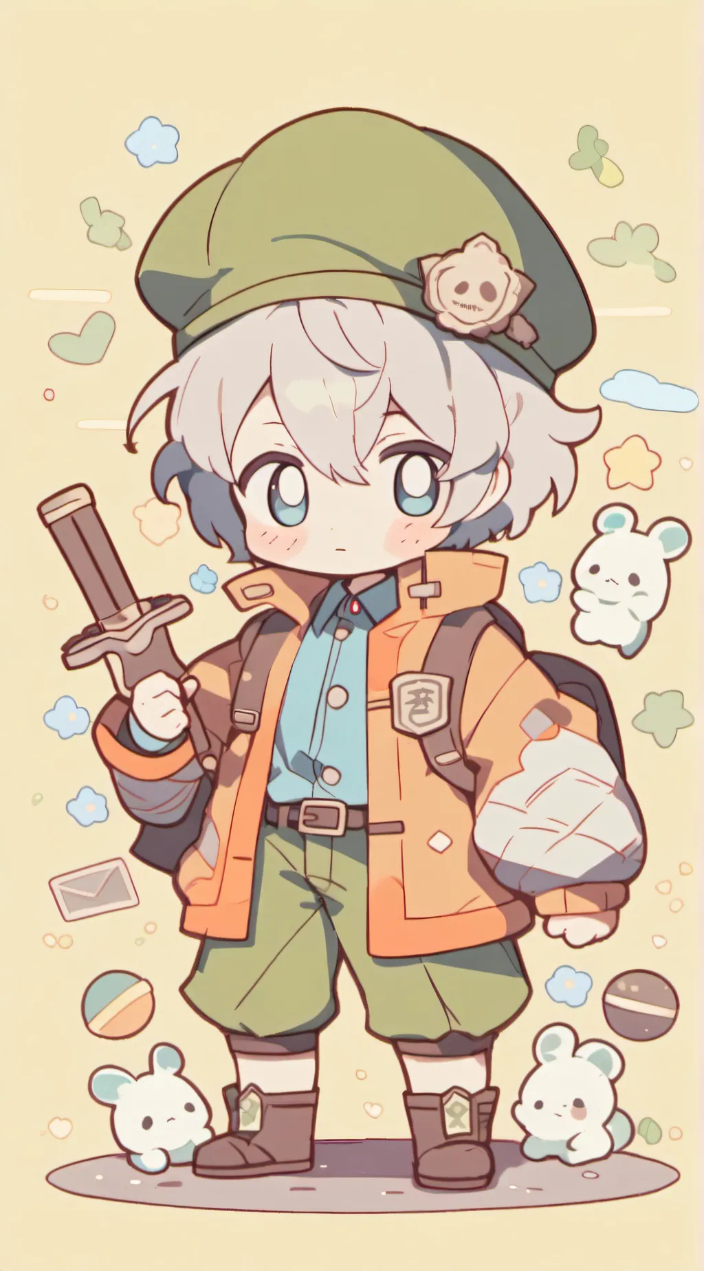 ai character: David background