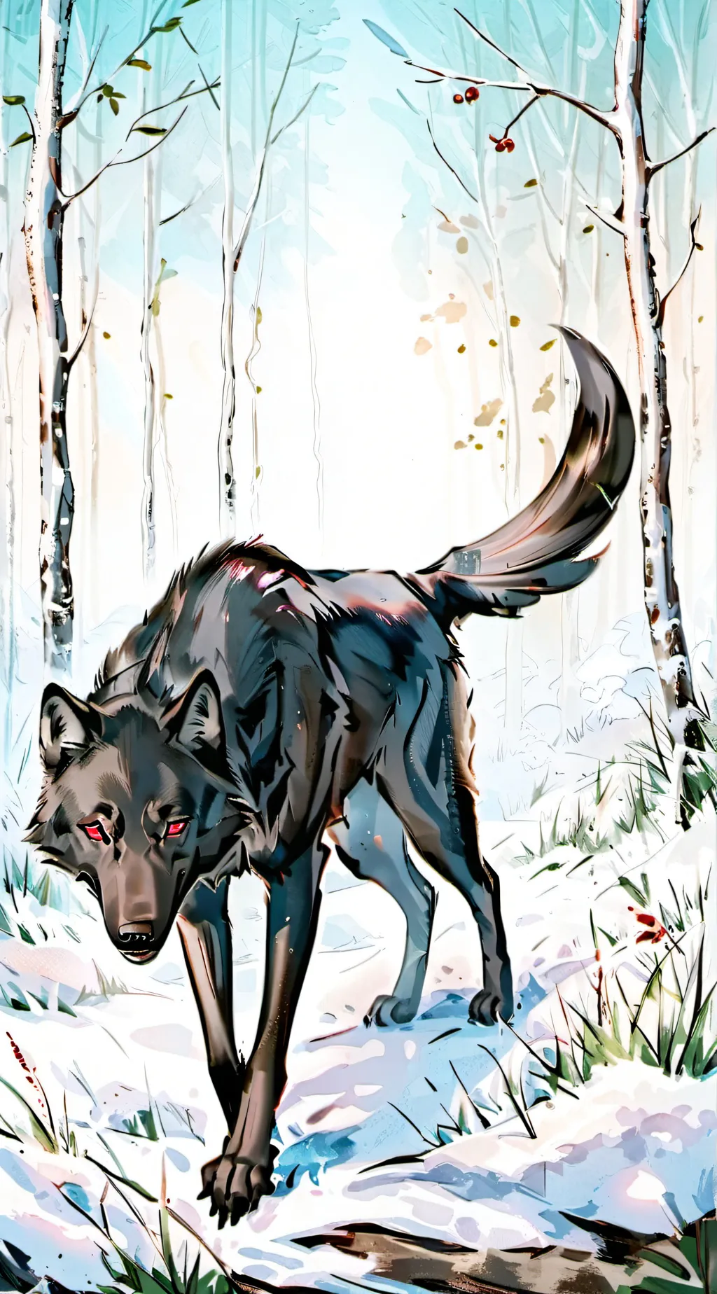 ai character: Luna background